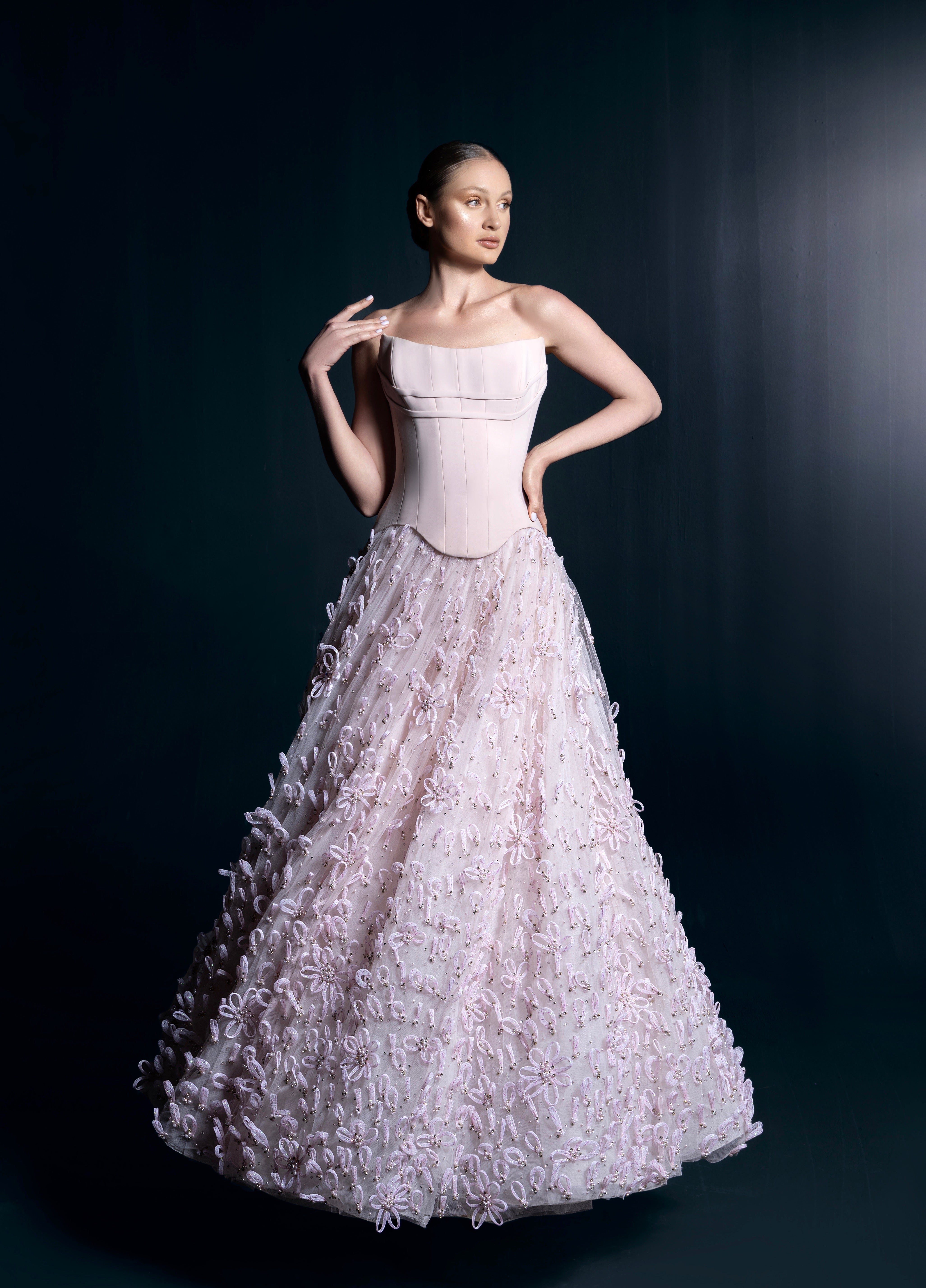 Lunar Blossom Gown