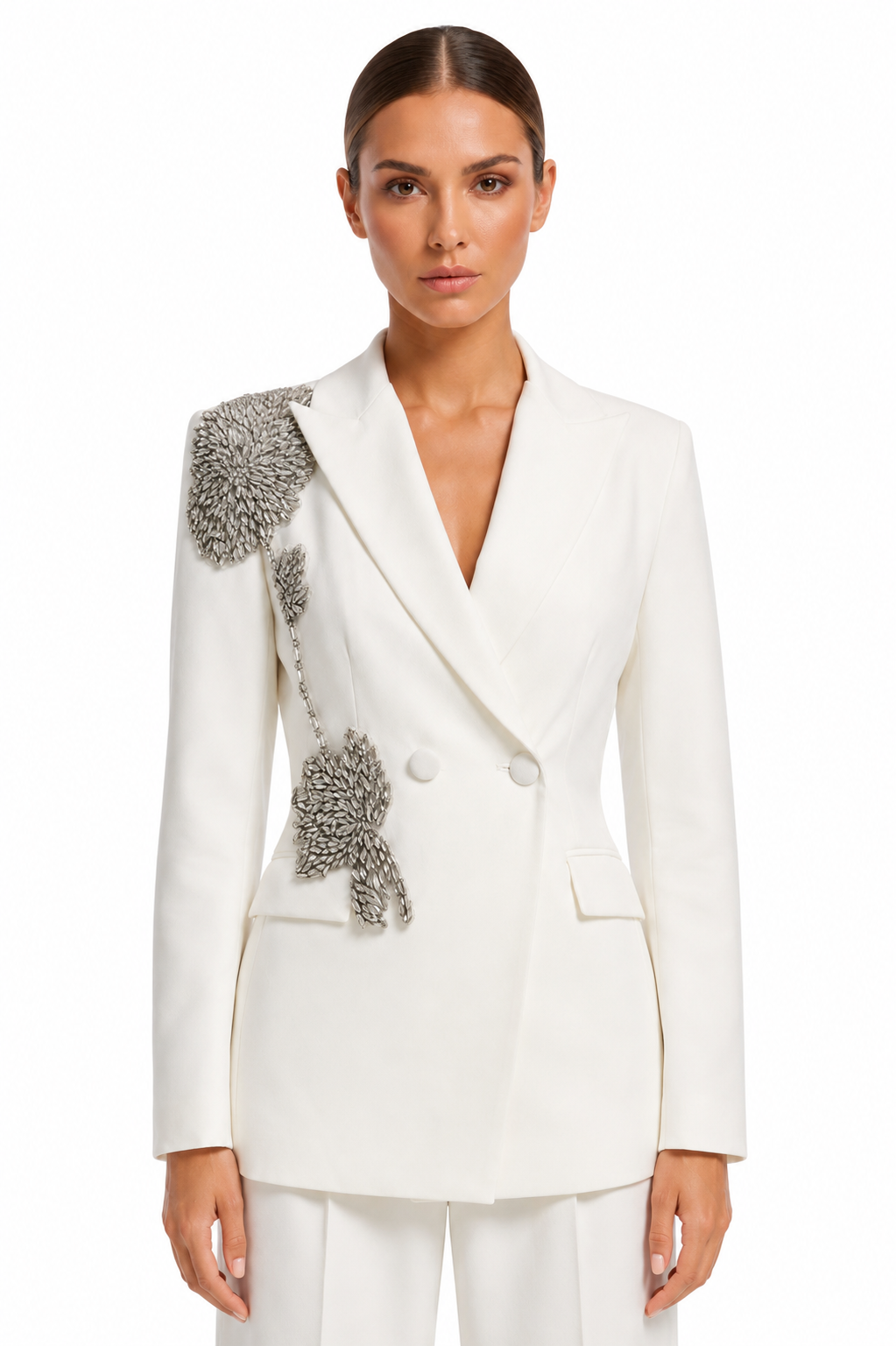 Crystal Blossom Blazer