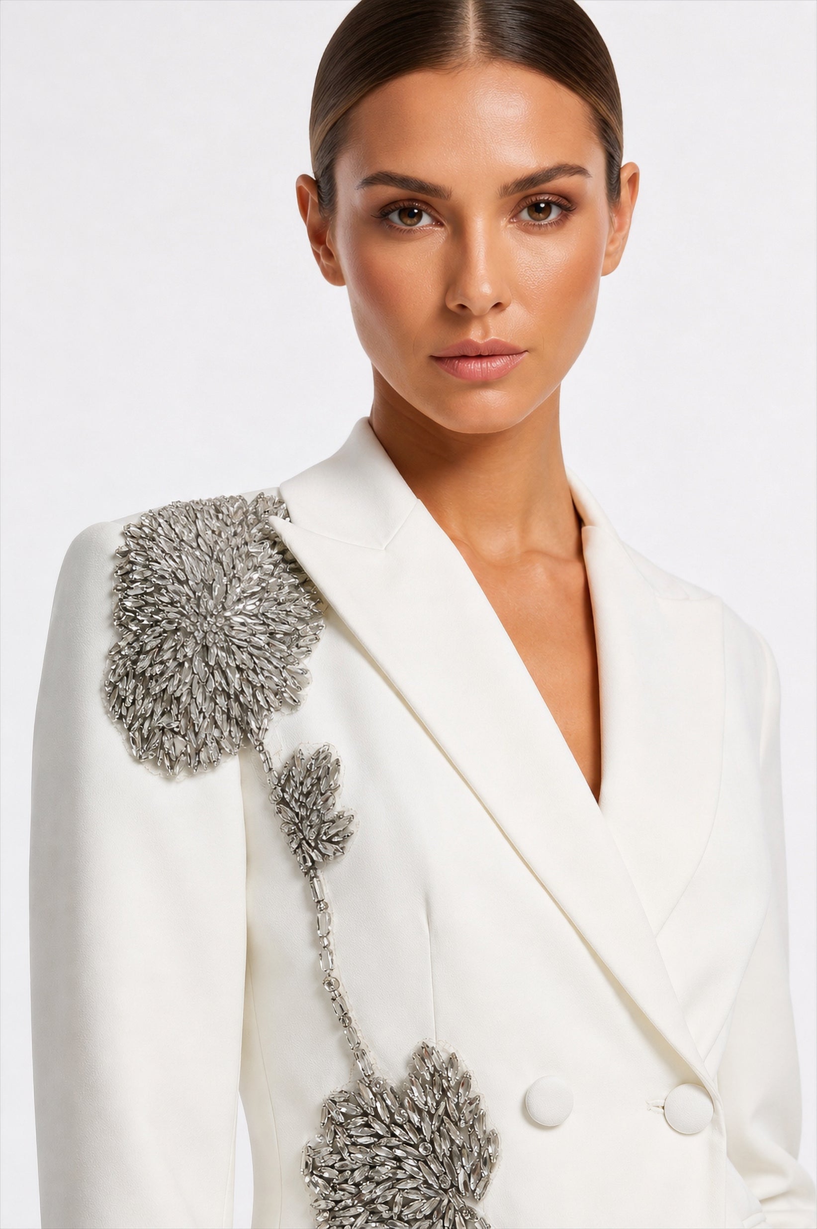 Crystal Blossom Blazer