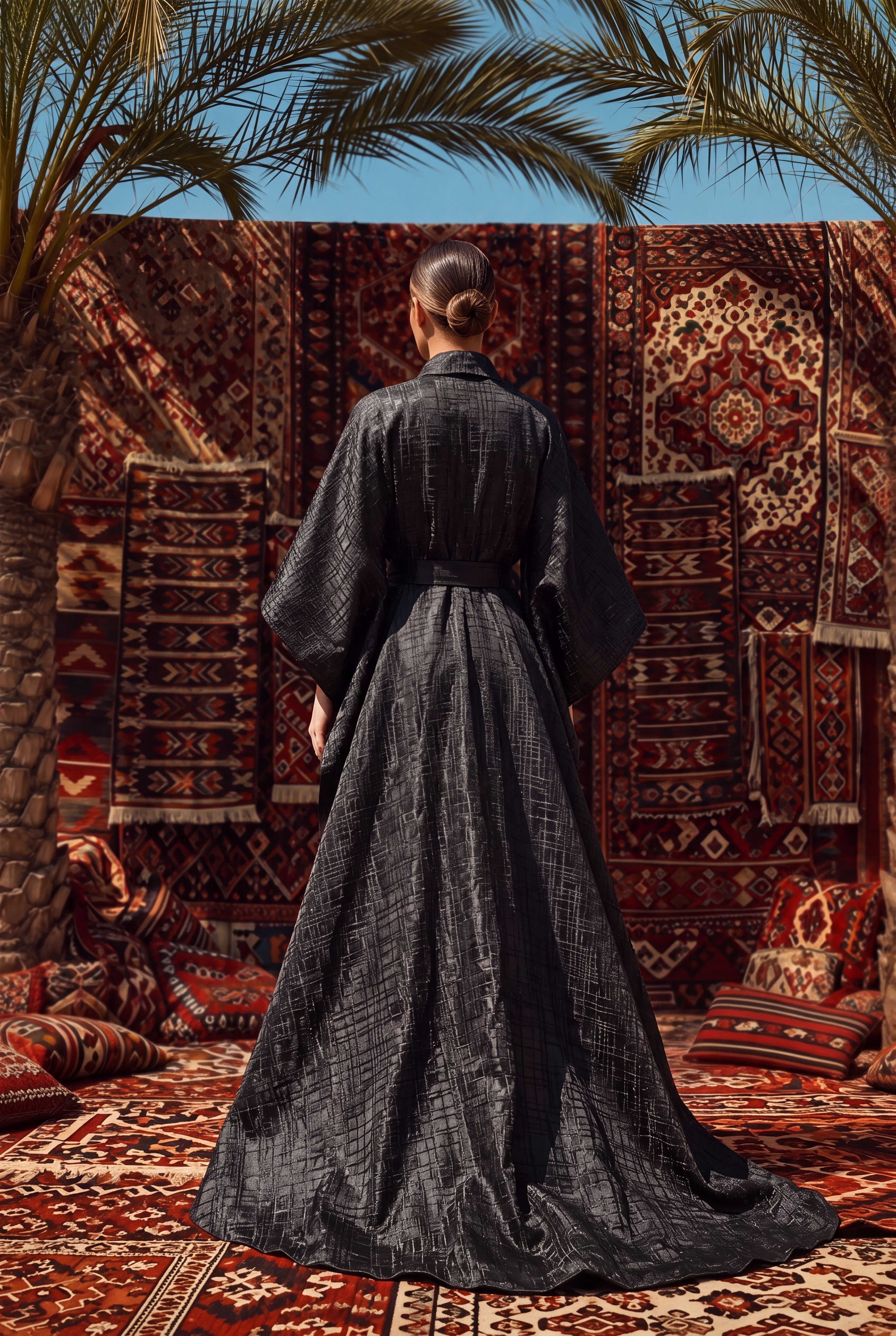 The Noir Signature Kaftan