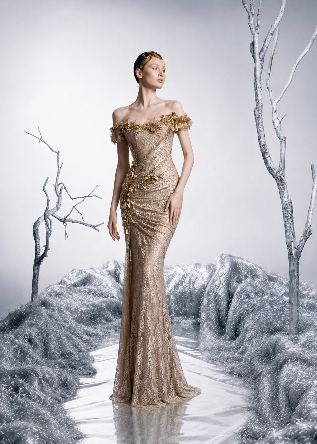 Golden Thicket Gown