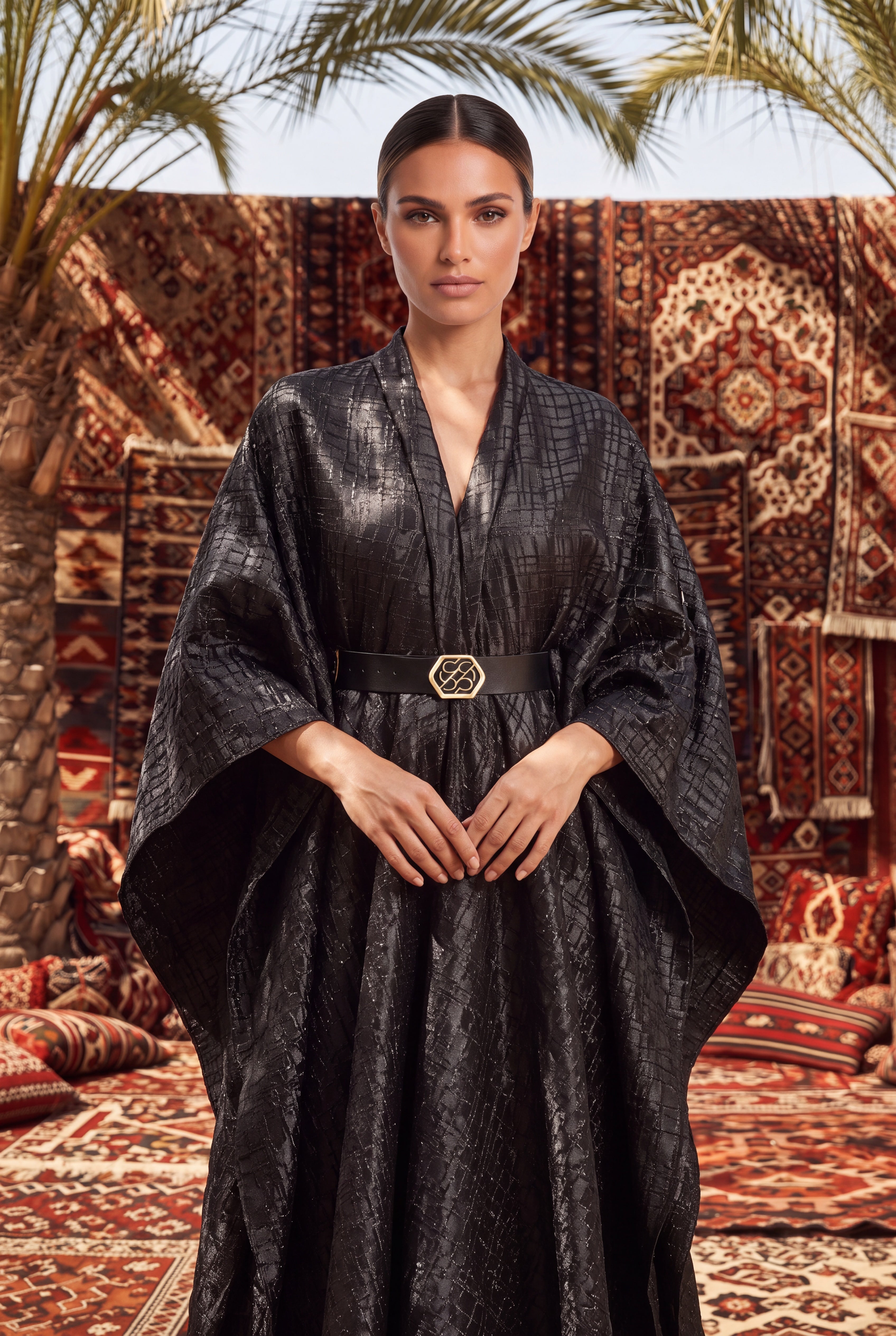 The Noir Signature Kaftan