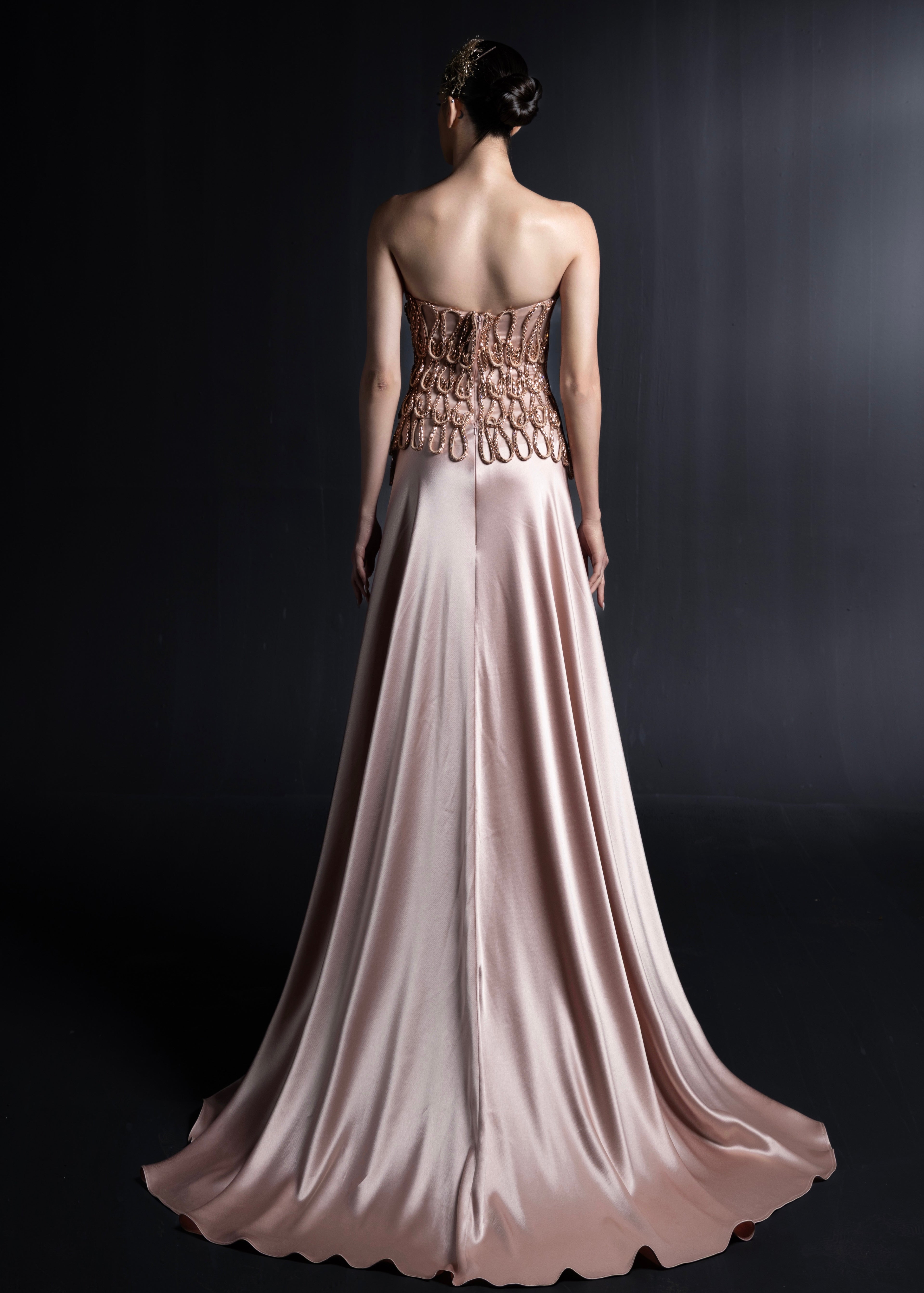 Celestial Loop Gown