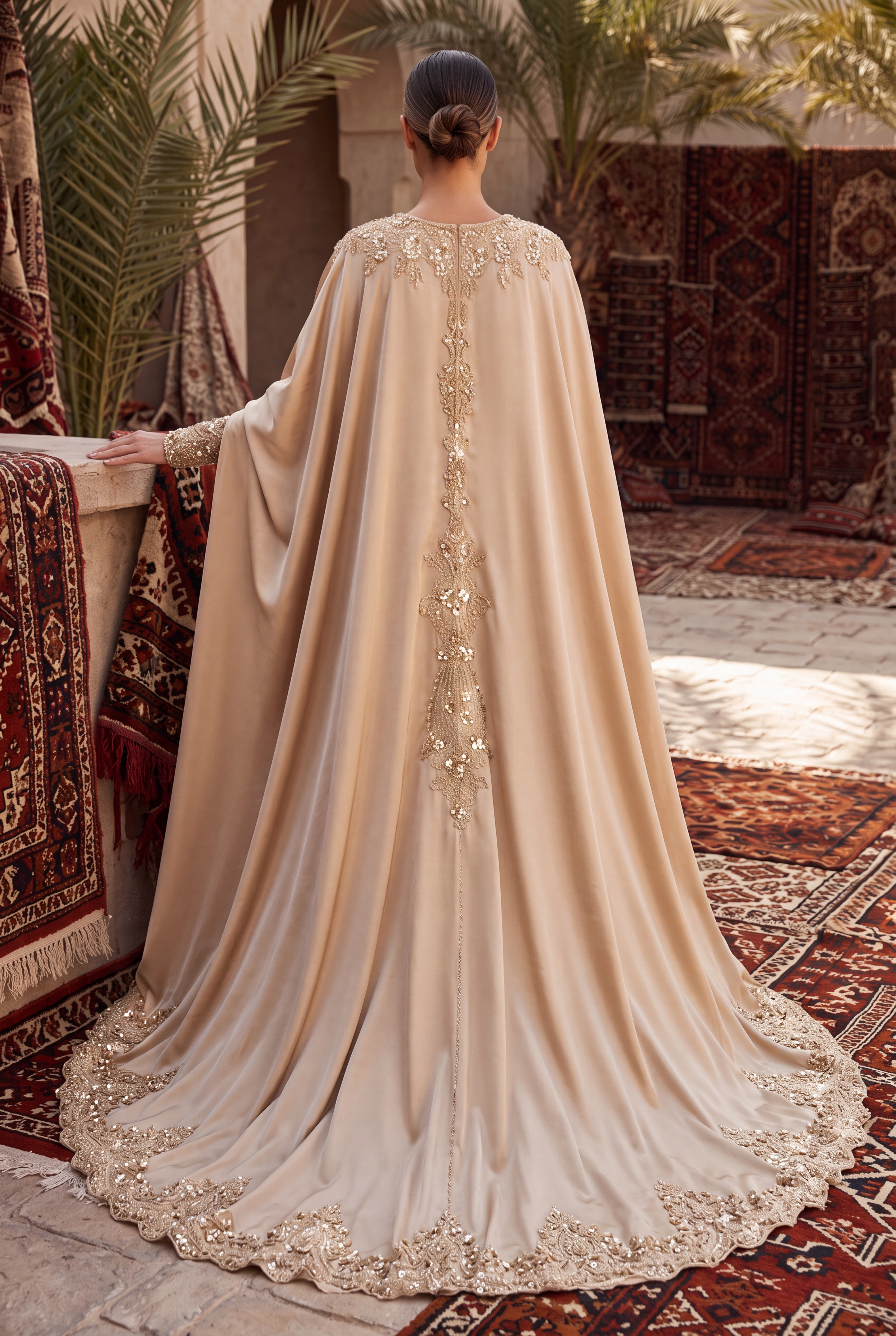 The Golden Mirage Kaftan