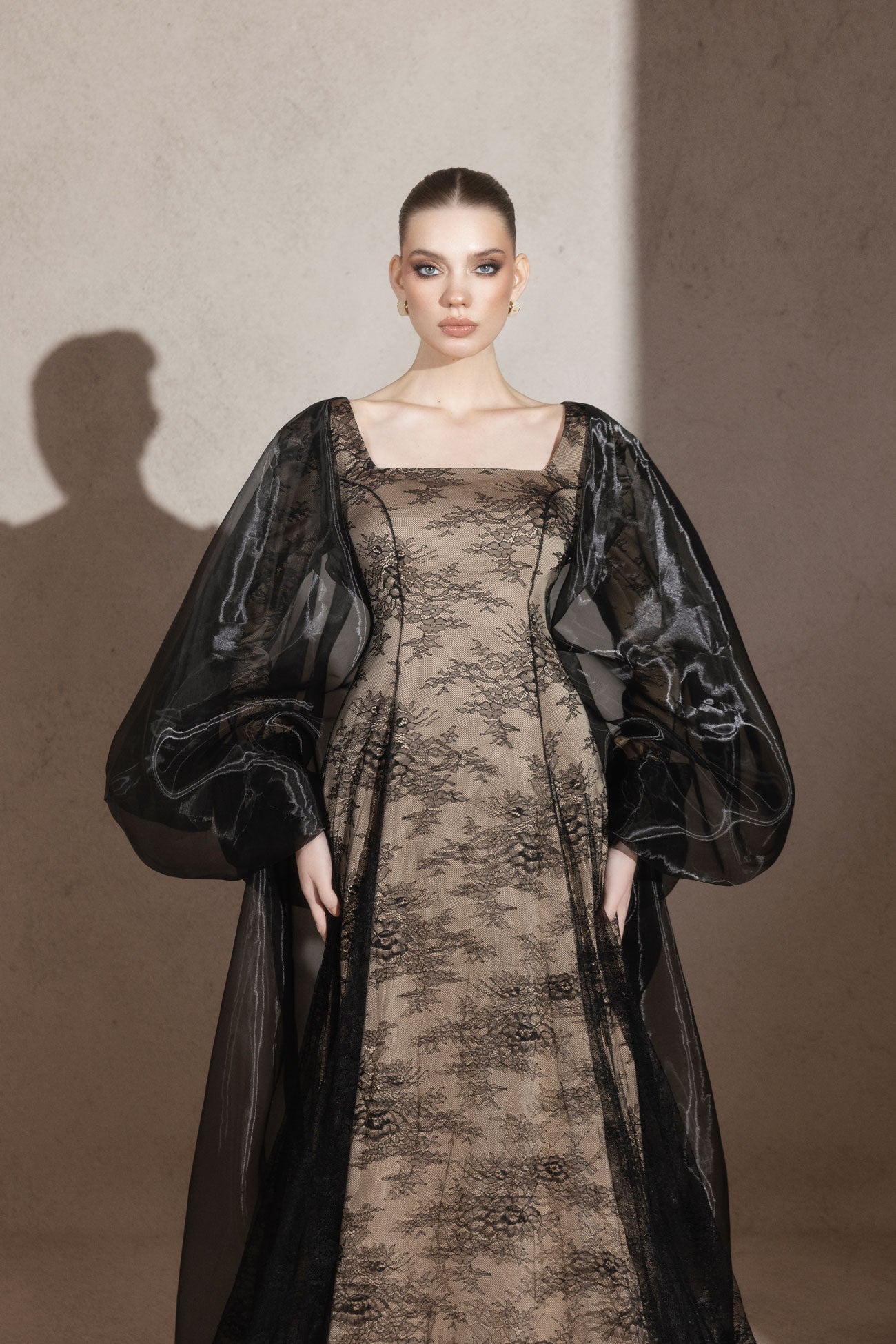 The Midnight Lace Kaftan
