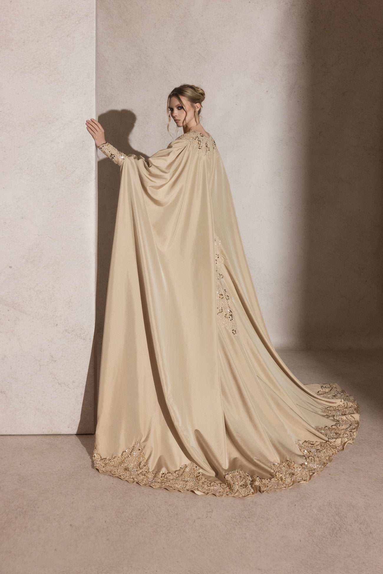 The Golden Mirage Kaftan