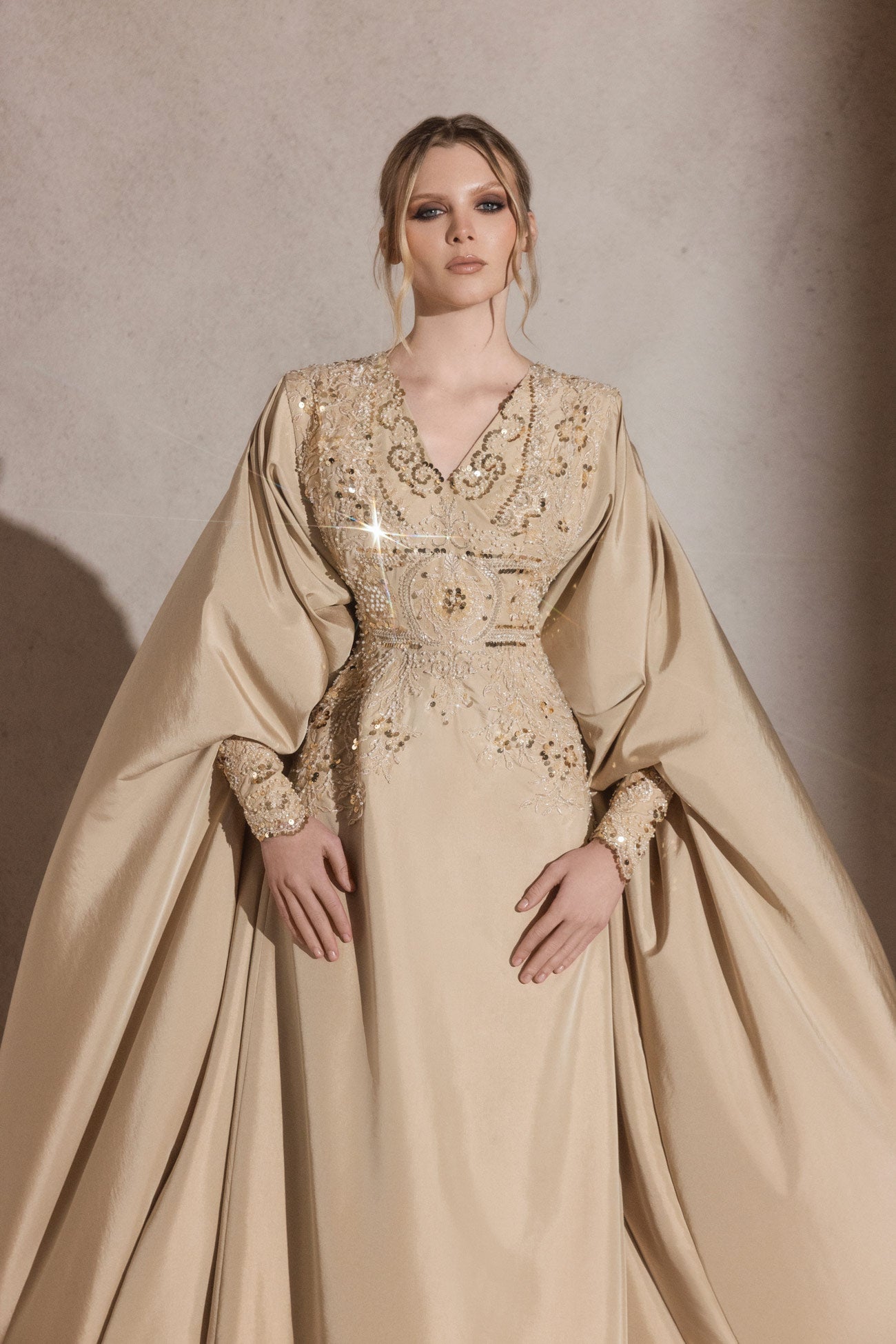 The Golden Mirage Kaftan