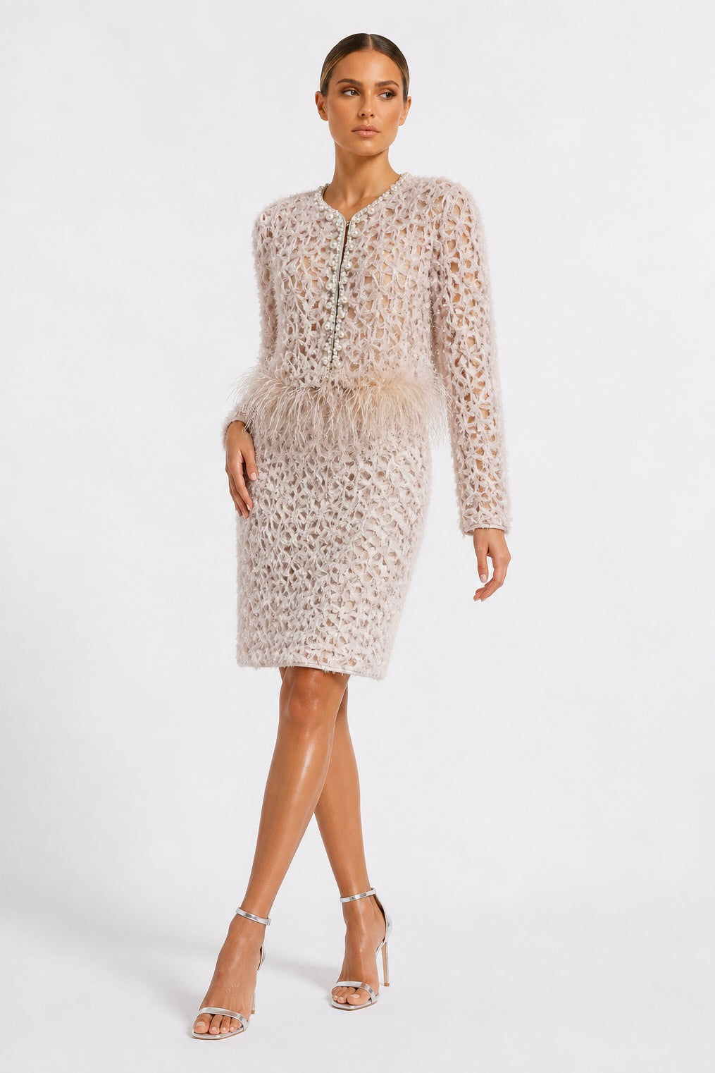Blush Pearl Textured Set