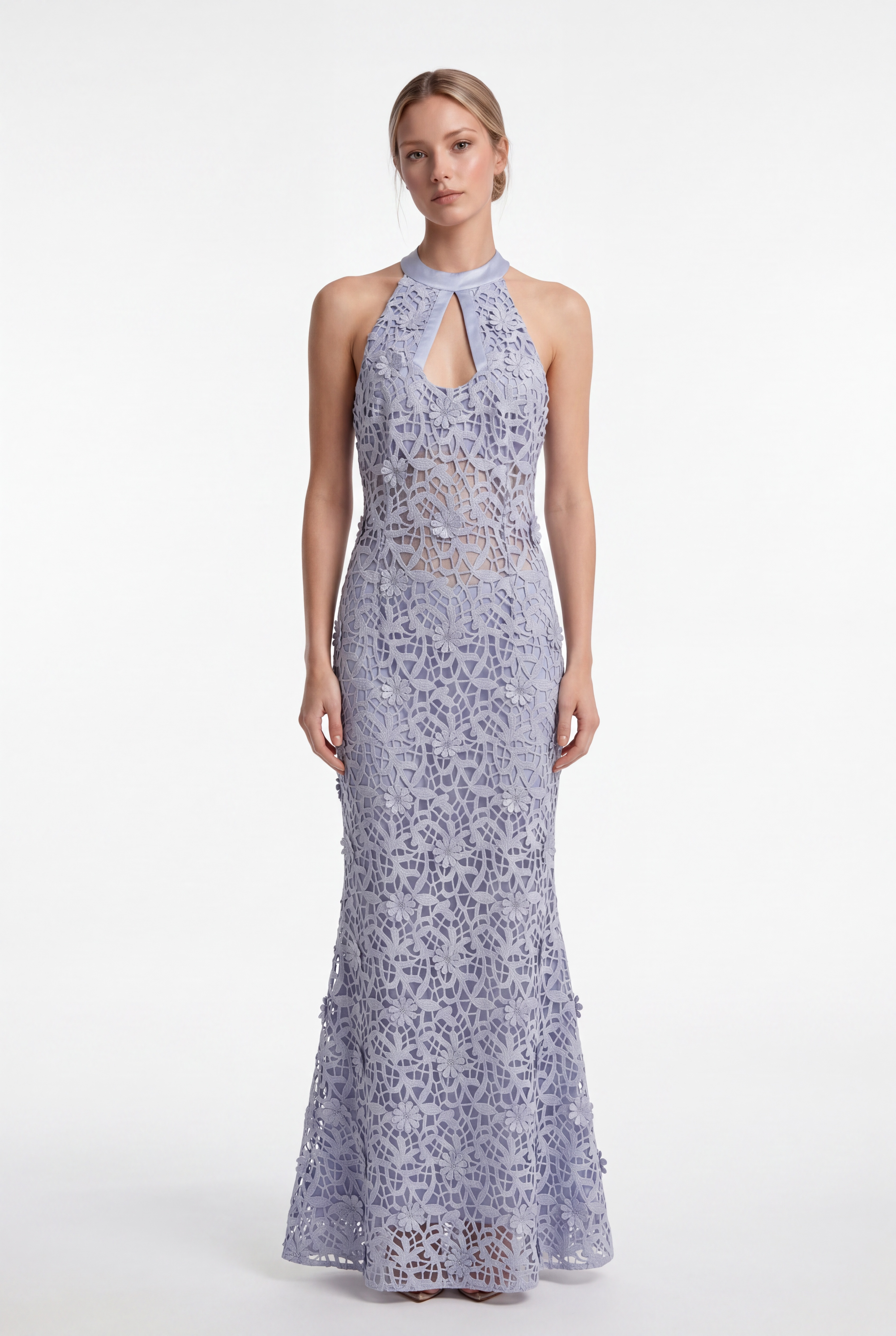 Sequin Lace Gown