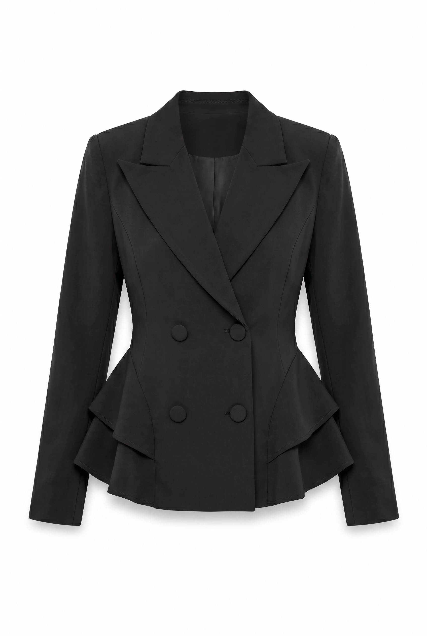 Structured Peplum Suit Set