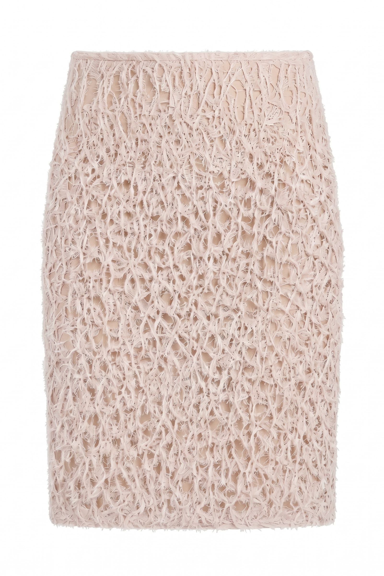 Blush Textured Skirt