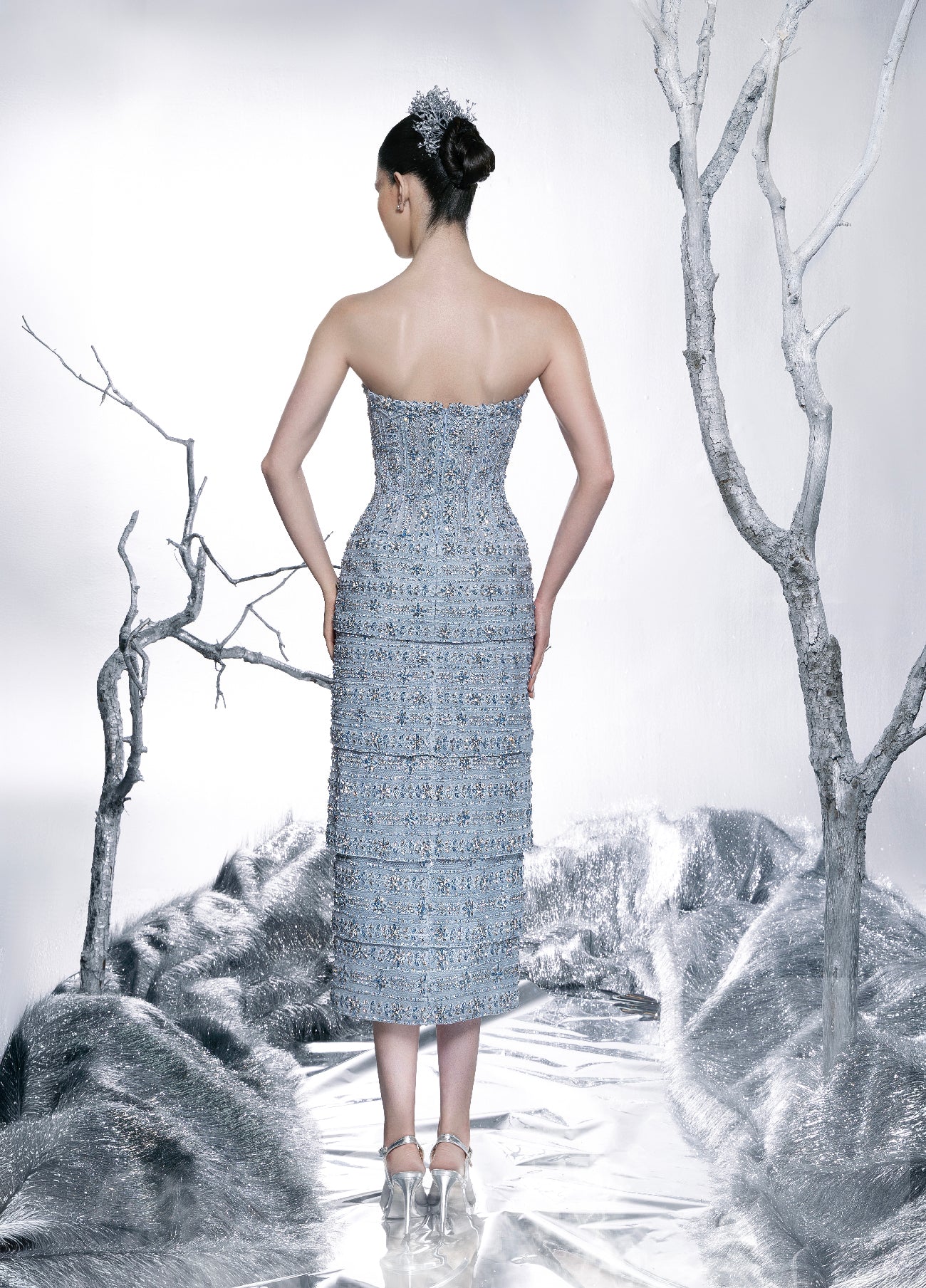 Moonlit Mosaic Dress