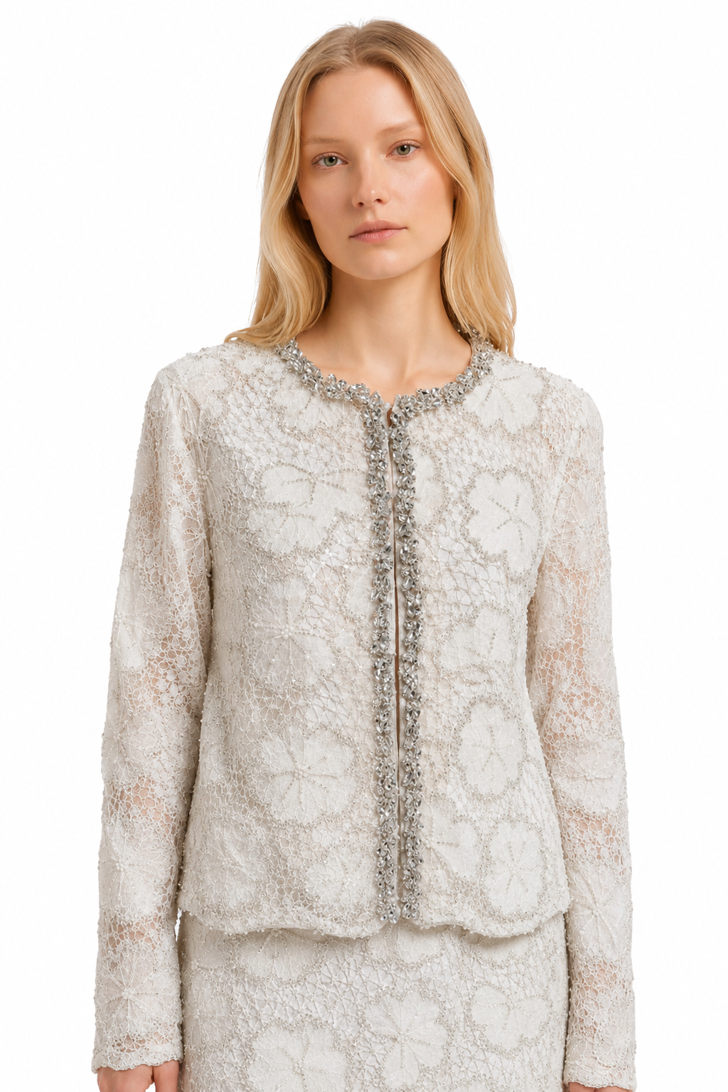 Embellished Lace Jacket