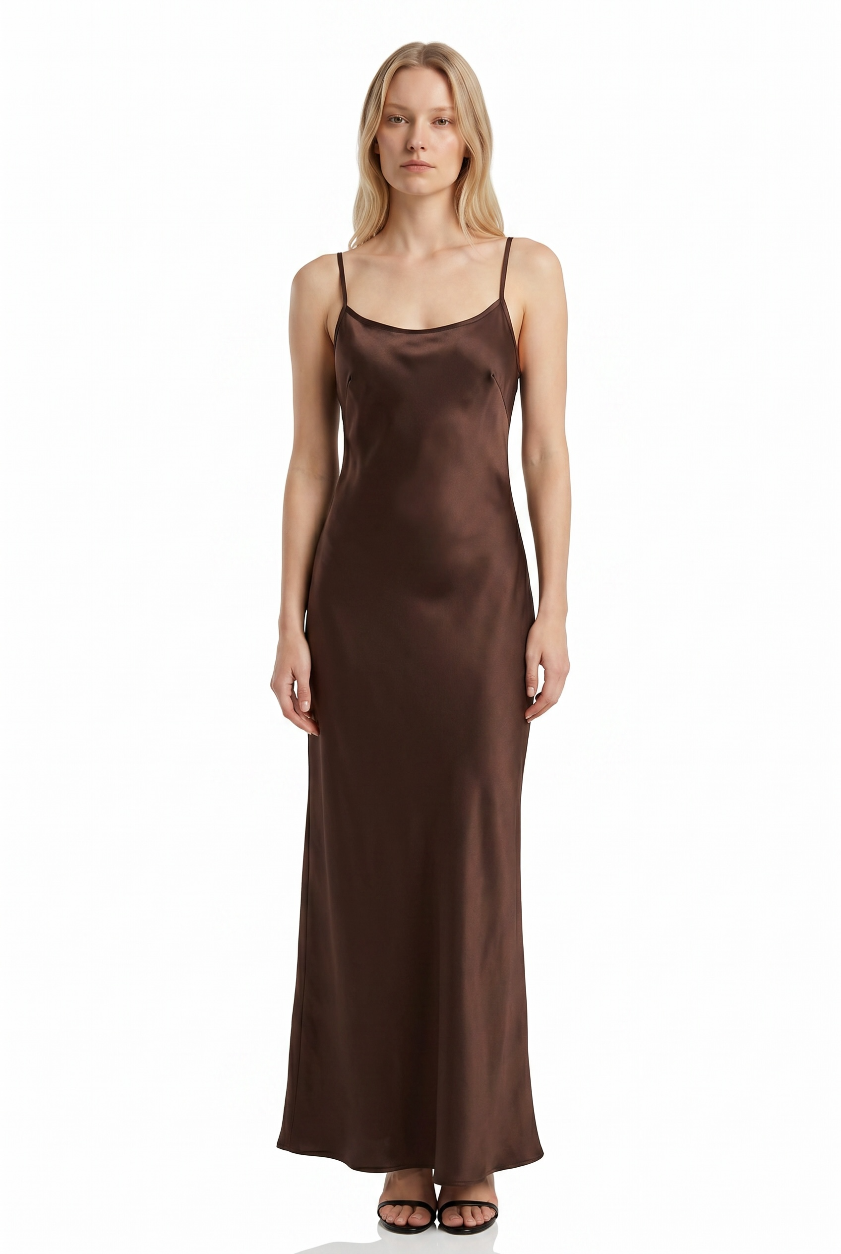 Slip Dress & Sheer Cape Set