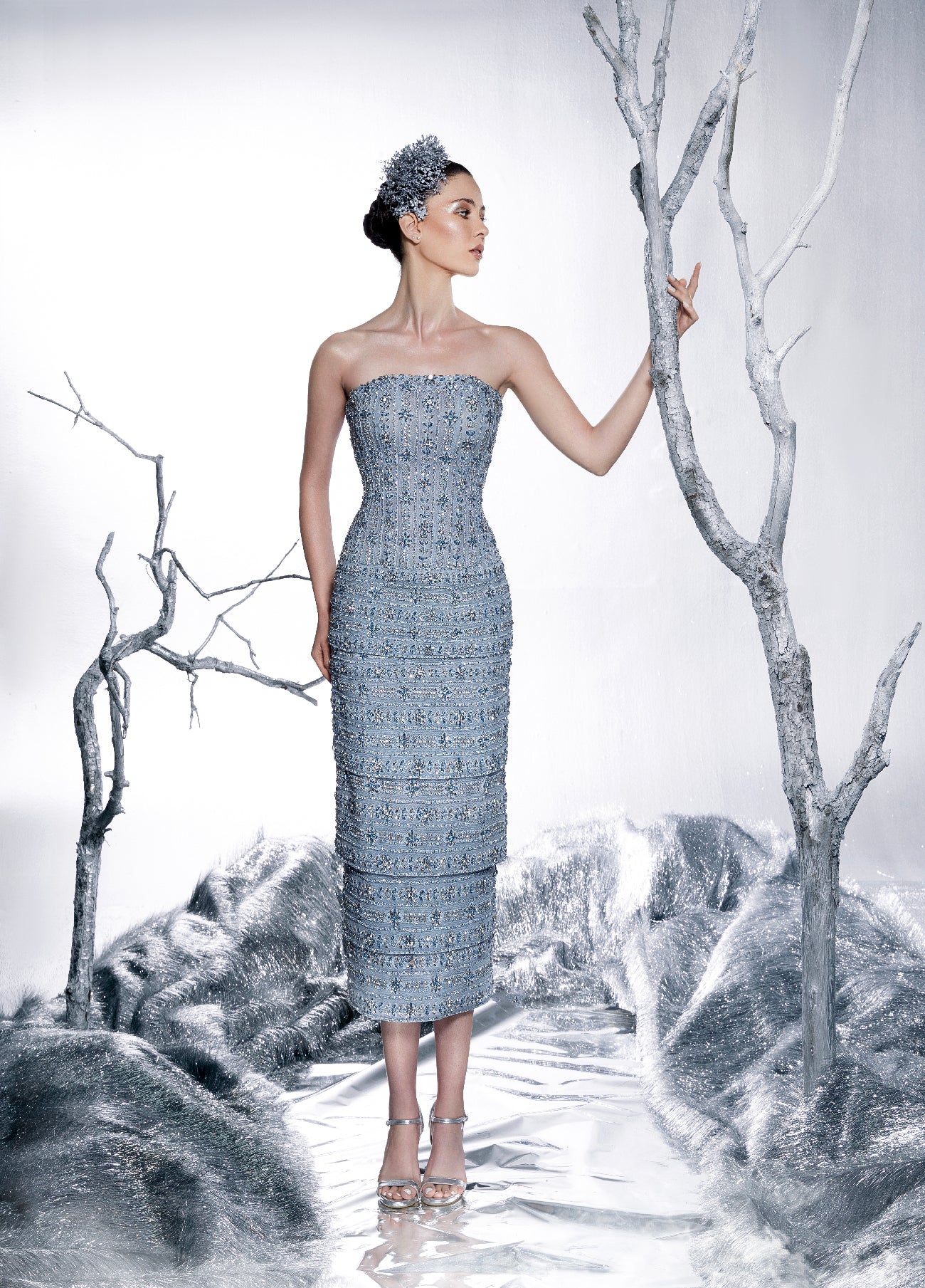 Moonlit Mosaic Dress
