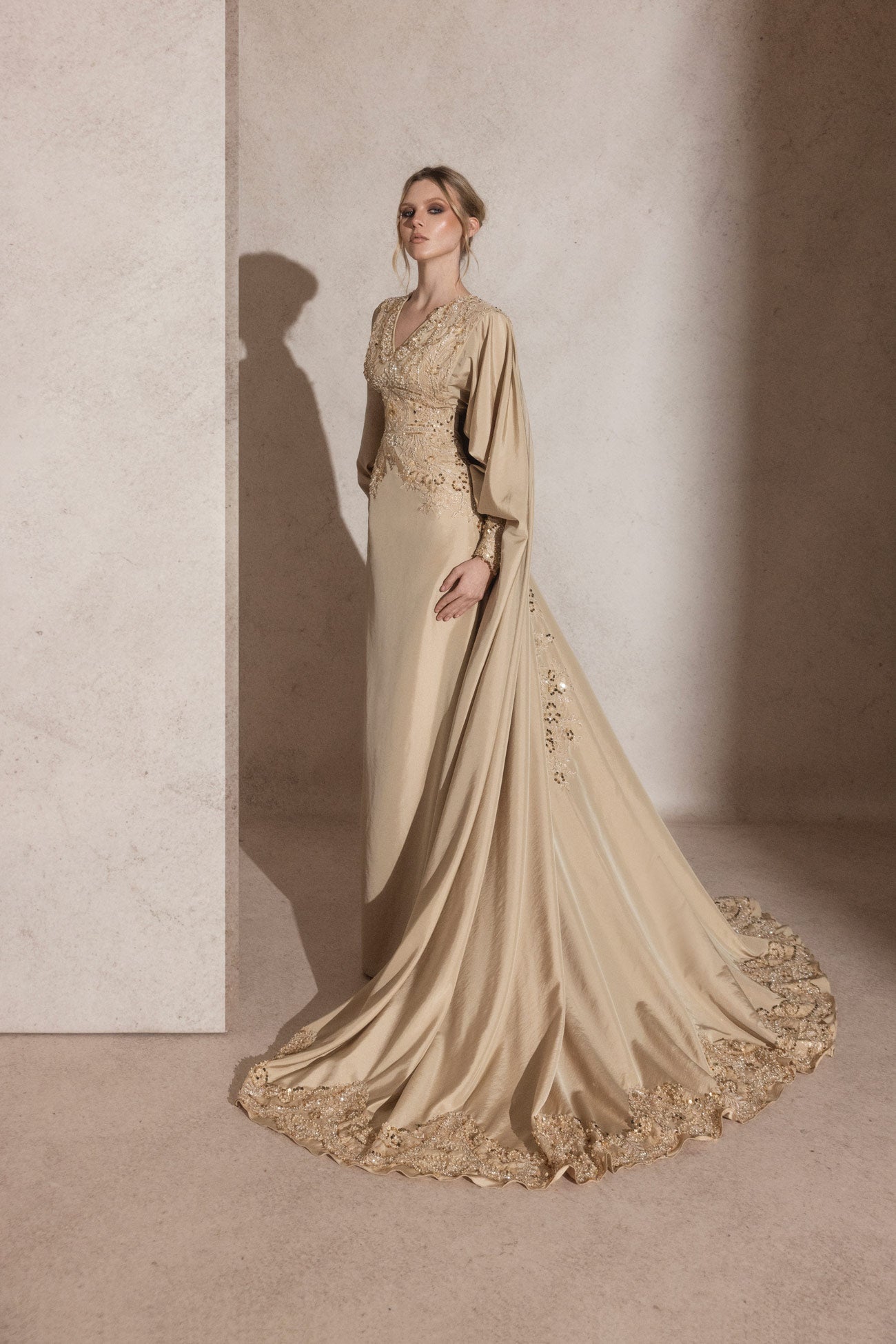 The Golden Mirage Kaftan