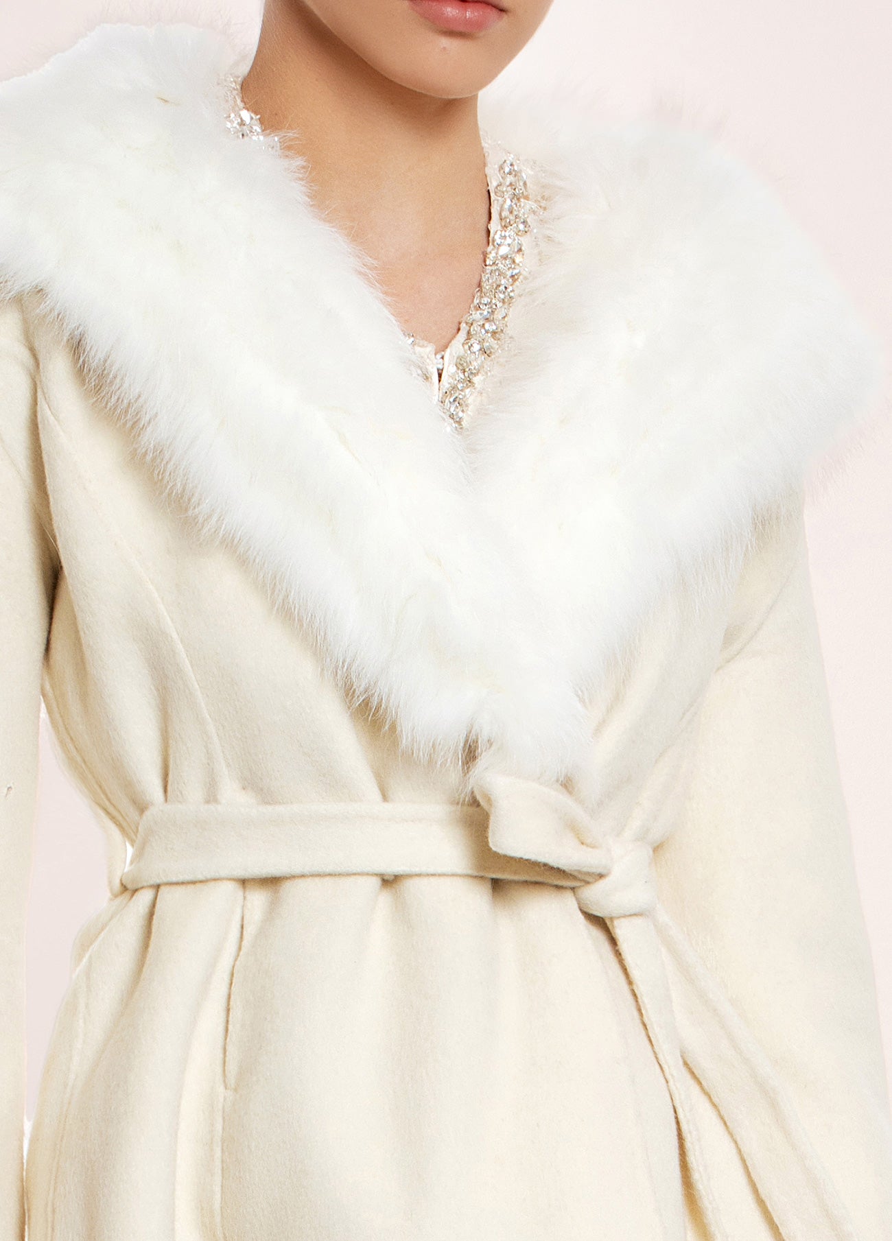 Cashmere Belted Coat