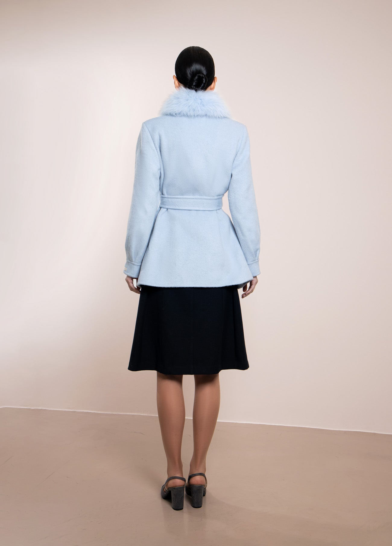 Cashmere and Fur Coat