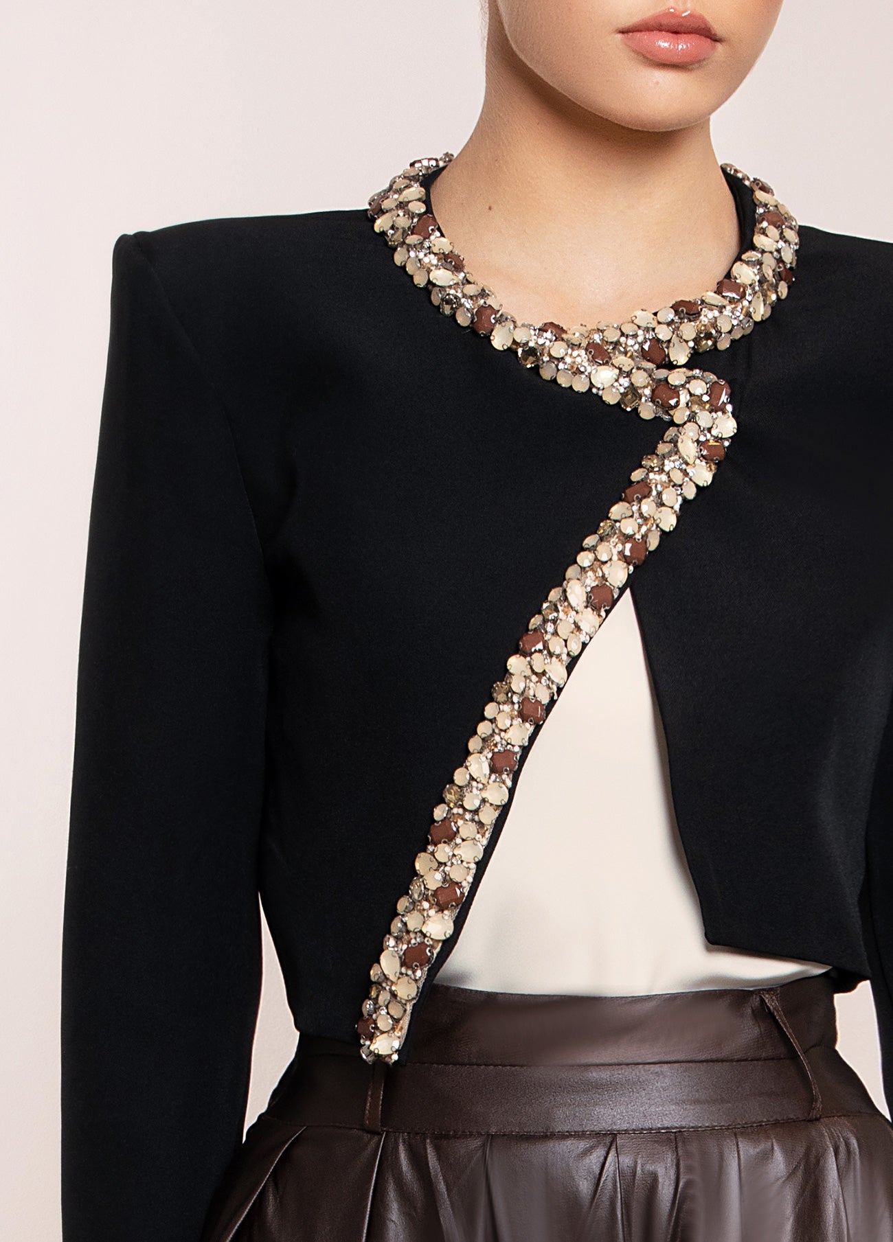 Couture Chevron Jacket