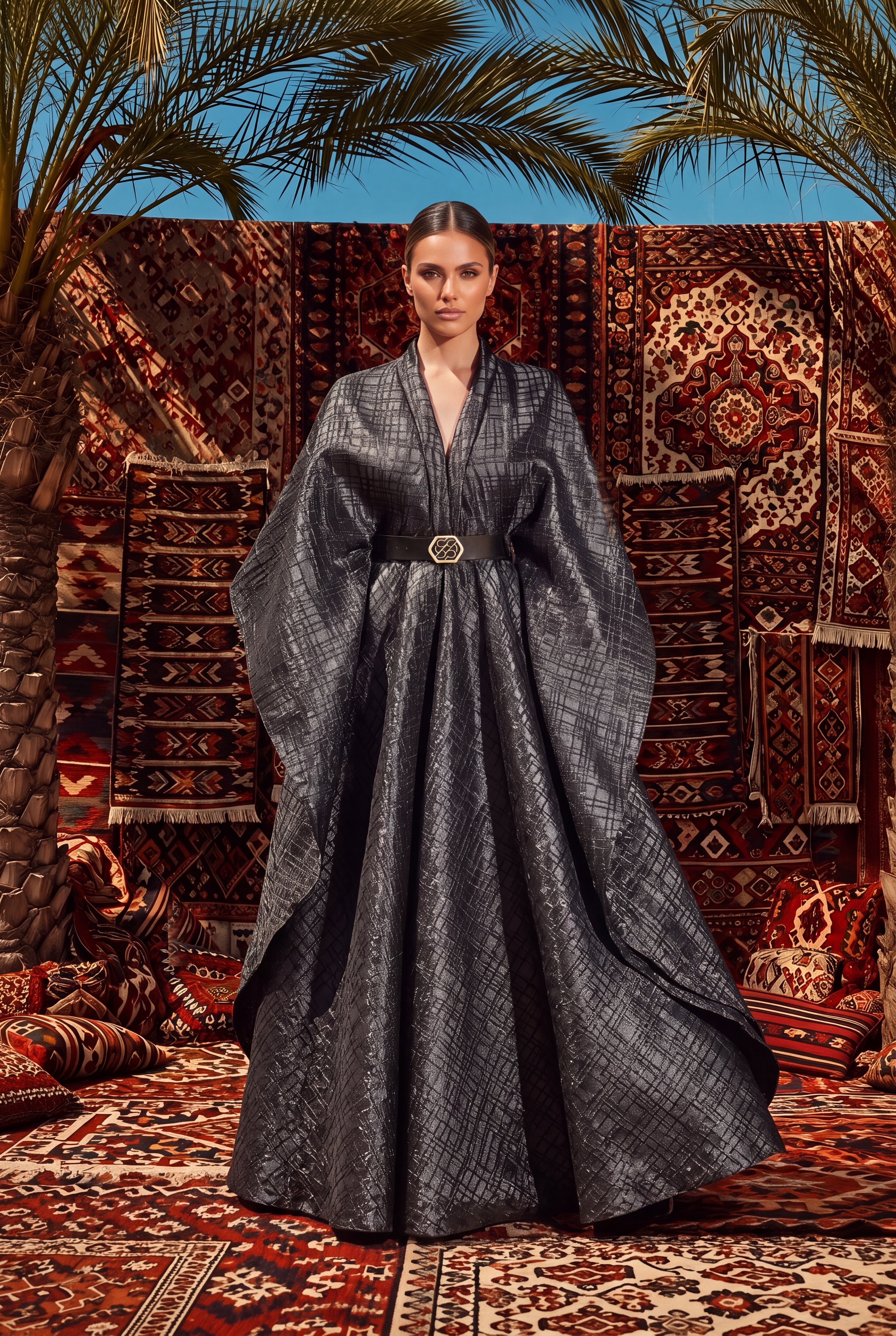 The Noir Signature Kaftan