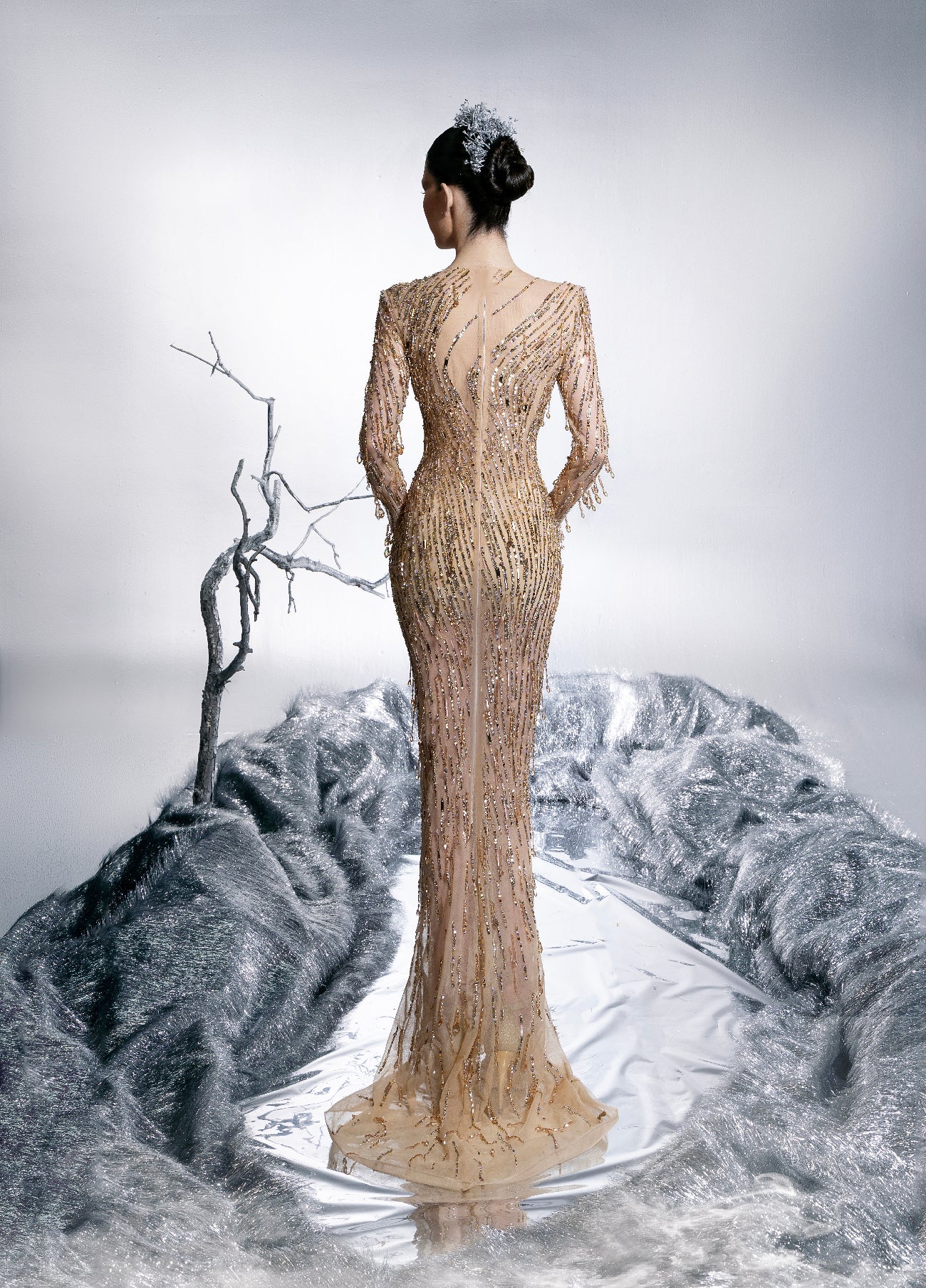 Moonlit Mirage Gown