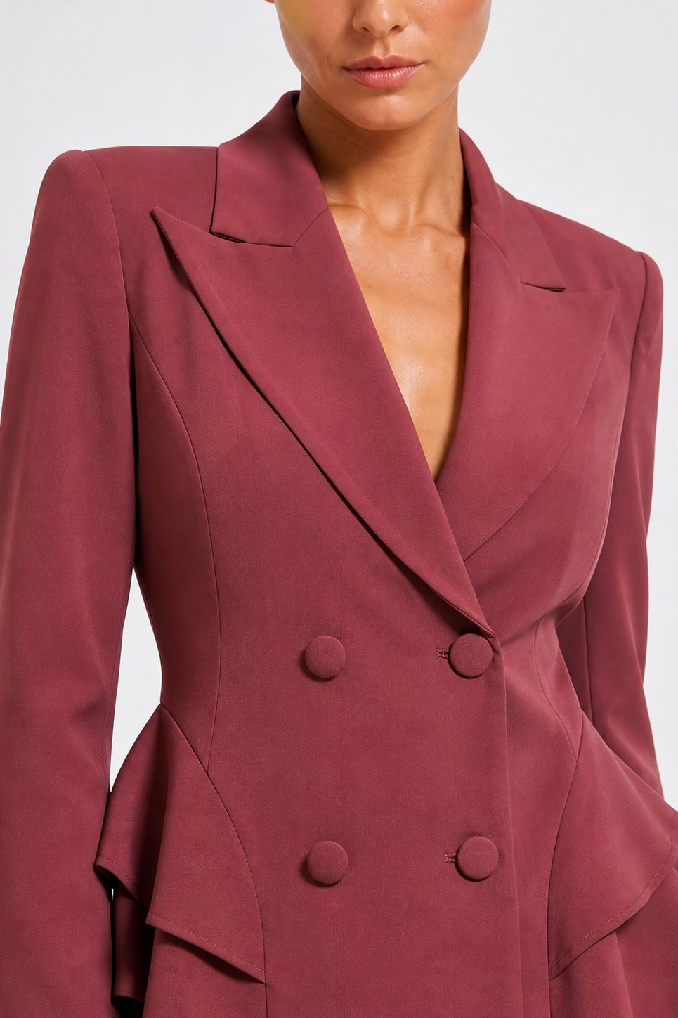 Structured Peplum Blazer