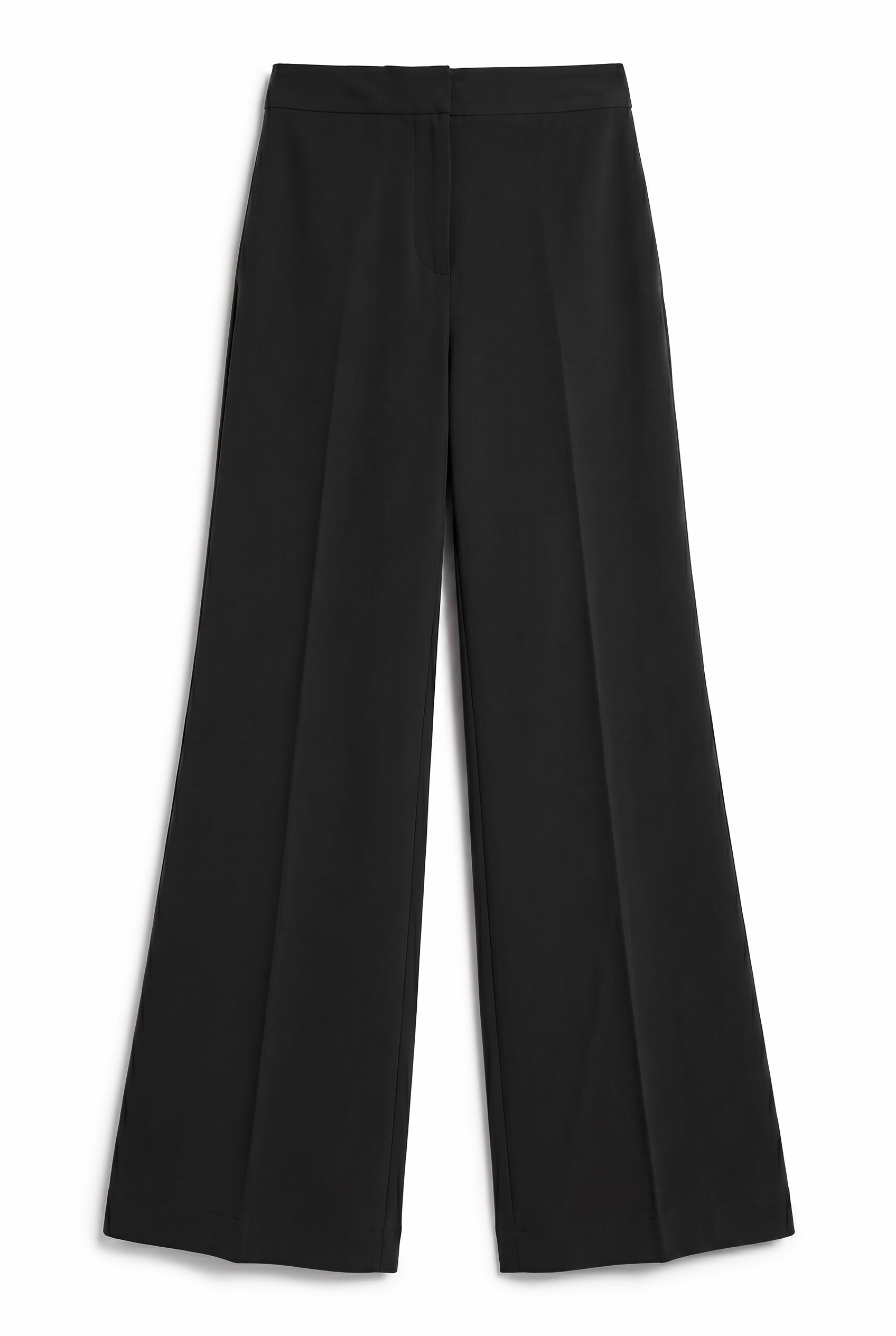 Structured Peplum Pants