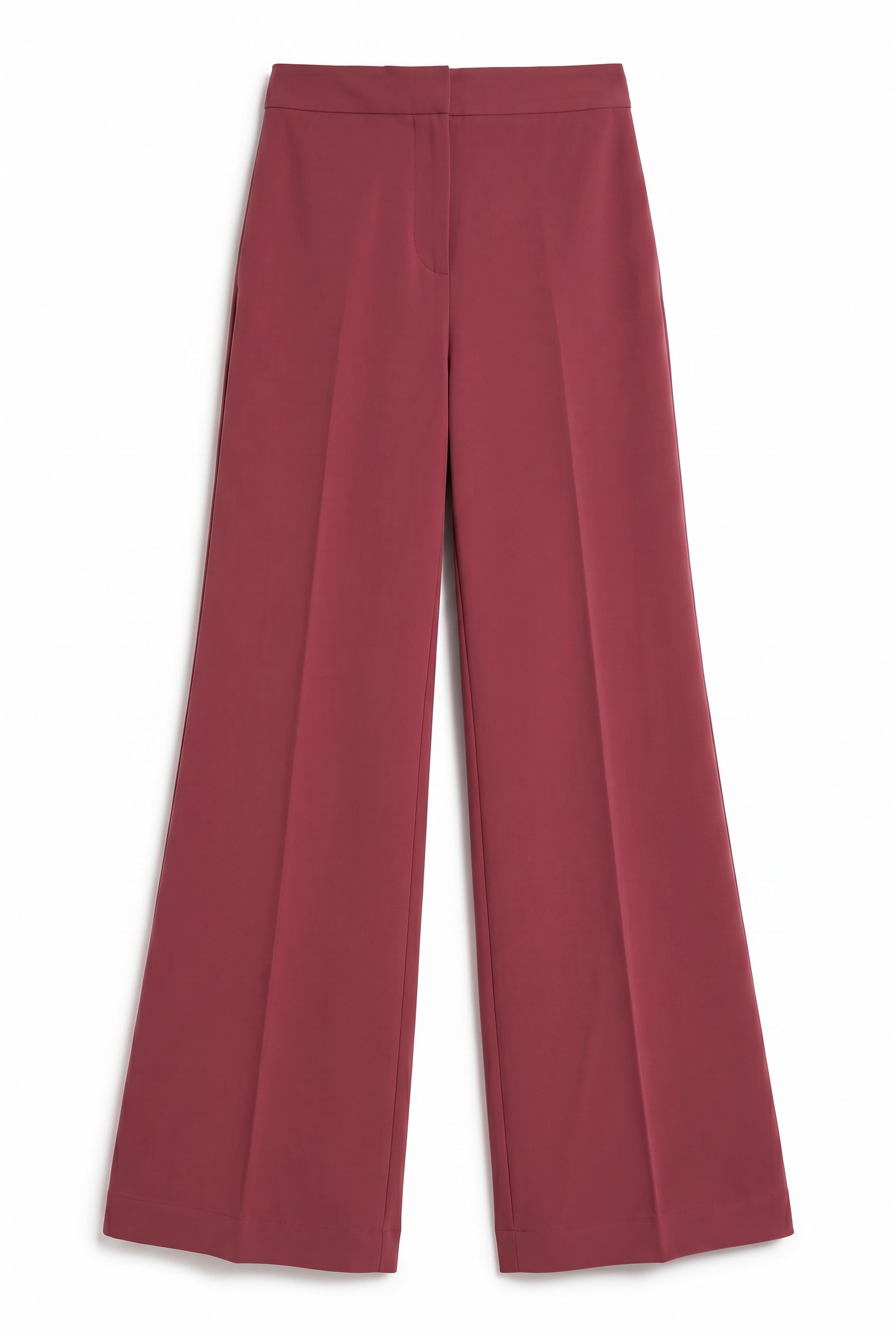 Structured Peplum Pants