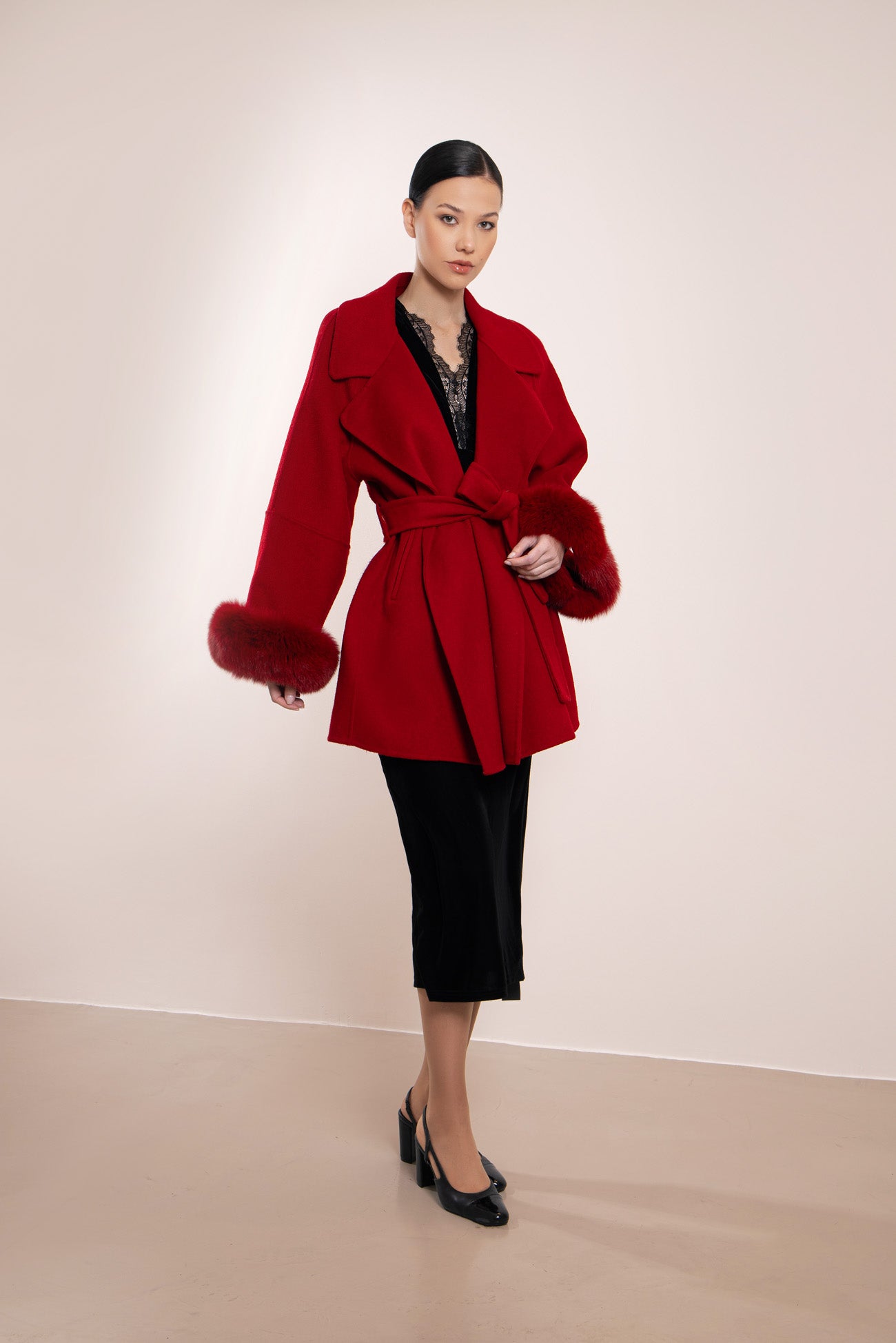 Ruby Cashmere Coat