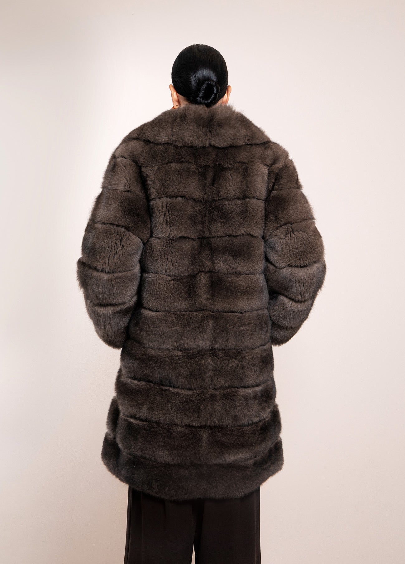 The Arctic Midi Fox Coat